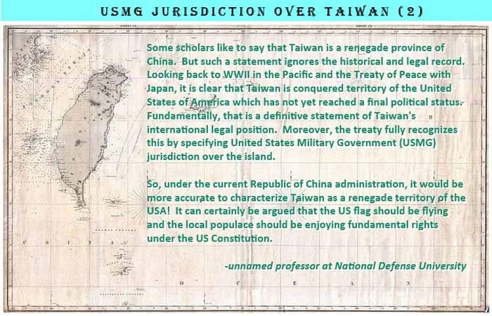 USMG jurisdiction over Taiwan (2)