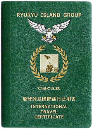 Ryukyus USMG passport